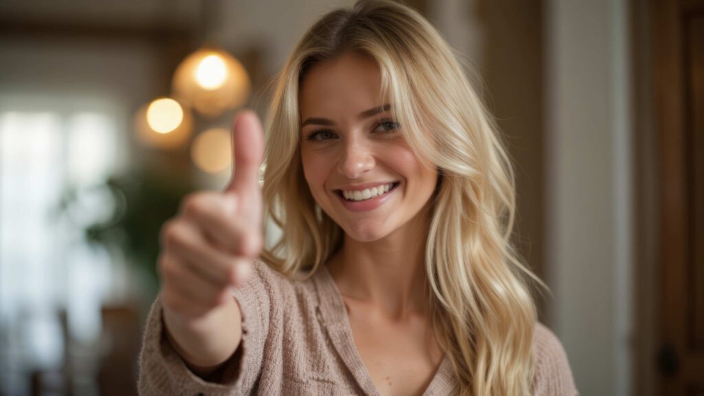 Guest arriving relaxed for a Blu Room session at Into The Blu Burlington"